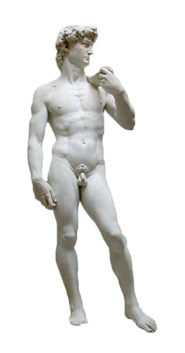 un hombre tiene un pene pequeño